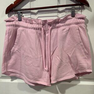 Universal Thread Womens Shorts Pink Paper Bag Drawstring Waist Loose Fit Lg 318